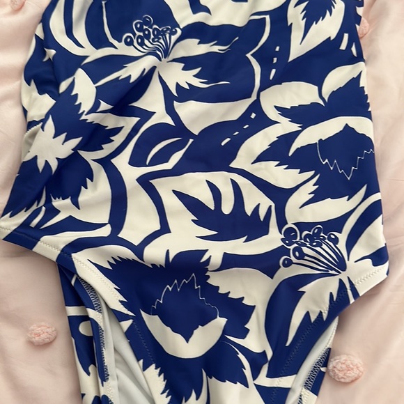 Madewell Second Wave Square-Neck Tank One-Piece Swimsuit in Tropicale Floral Md - Picture 8 of 8